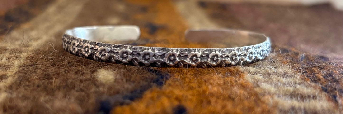 Sterling SIlver Stacker Cuff