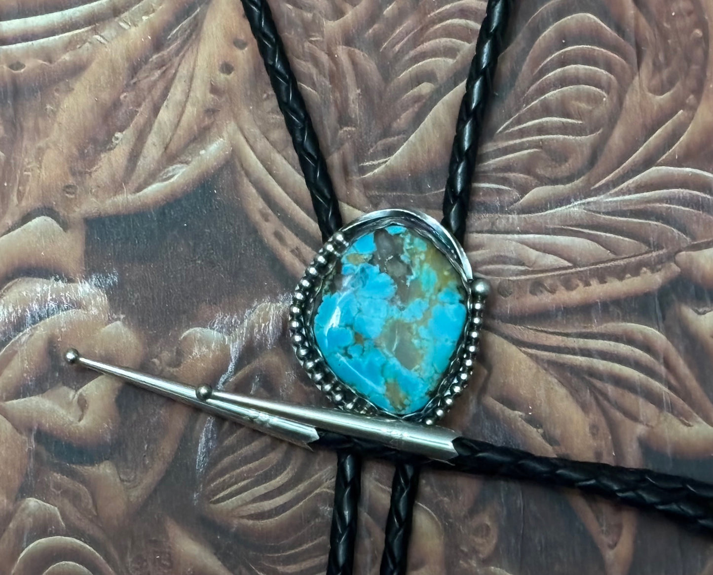 Turquoise Bolo TIe