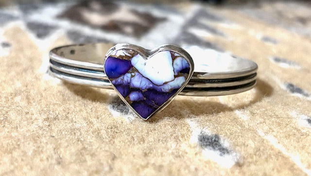 Violet Dahlia Cuff