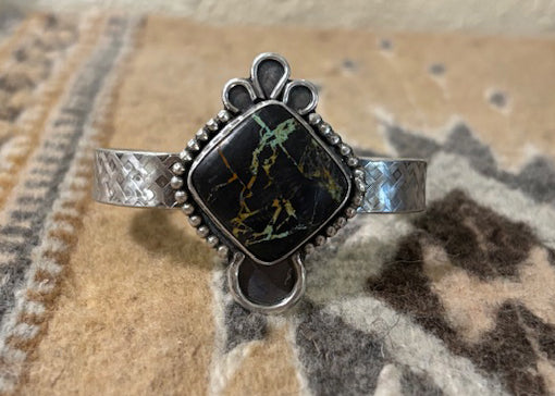 Blackjack Turquoise Cuff