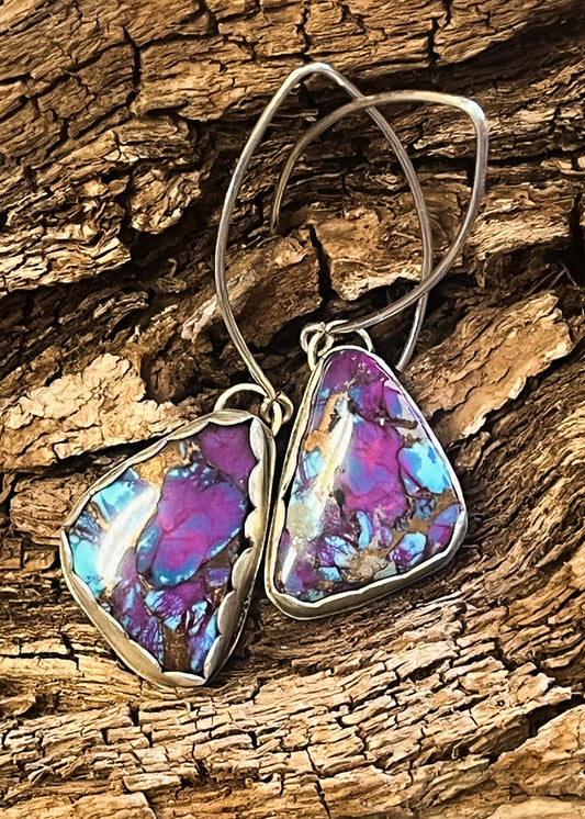 Kingman Turquoise Mojave Earrings