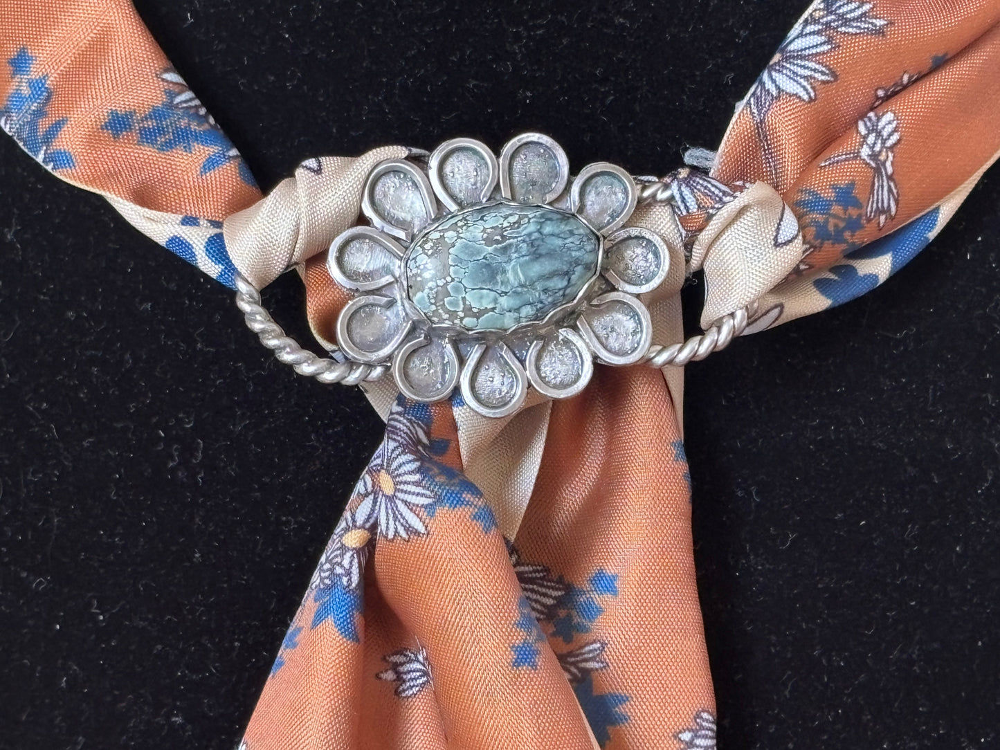 Handmade Scarf Slide and Twilly