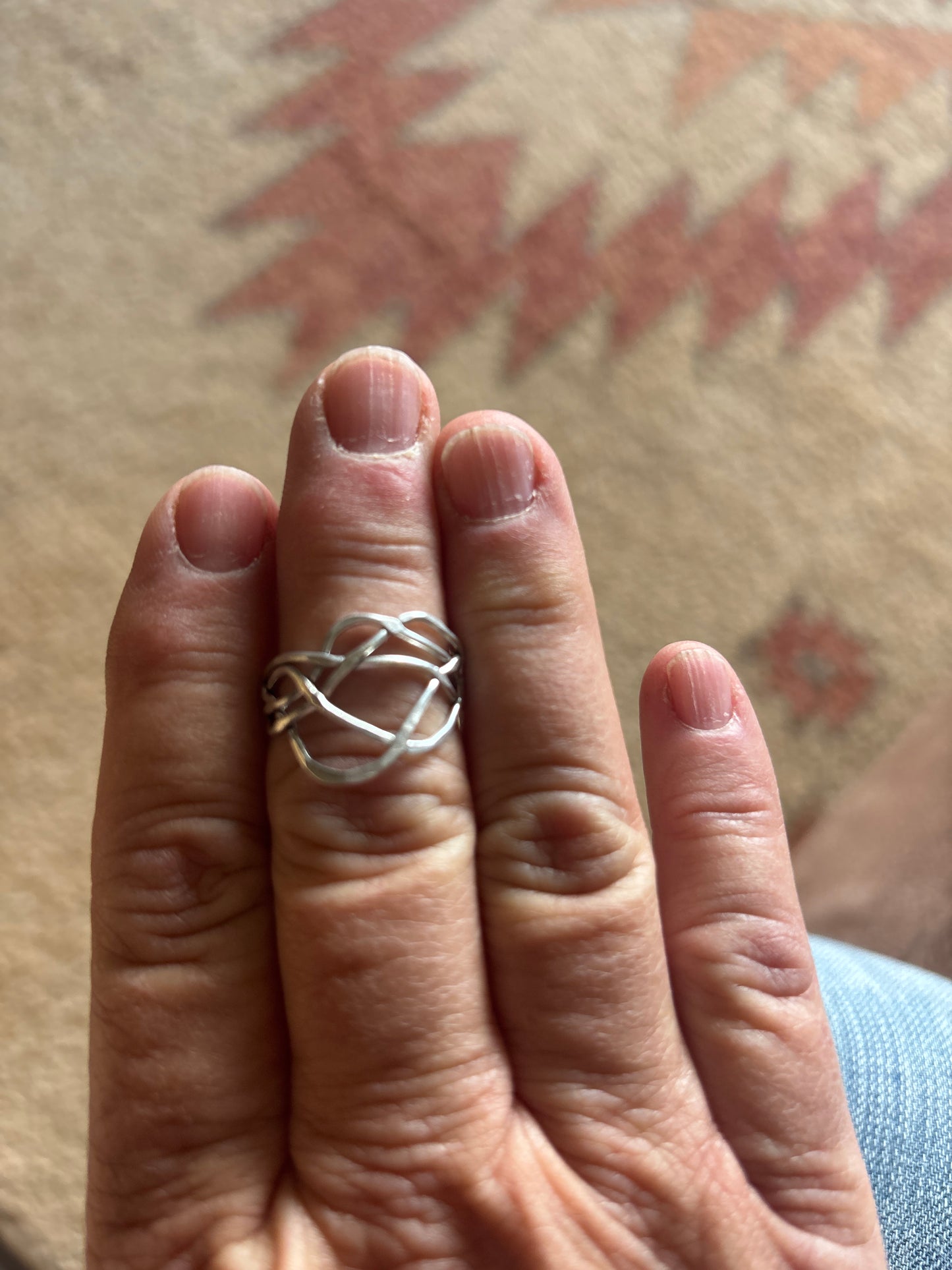 Sterling silver ring
