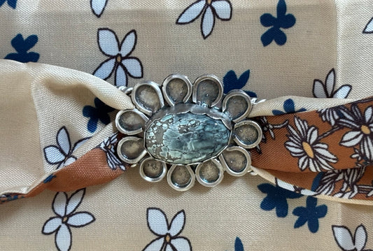 Handmade Scarf Slide and Twilly