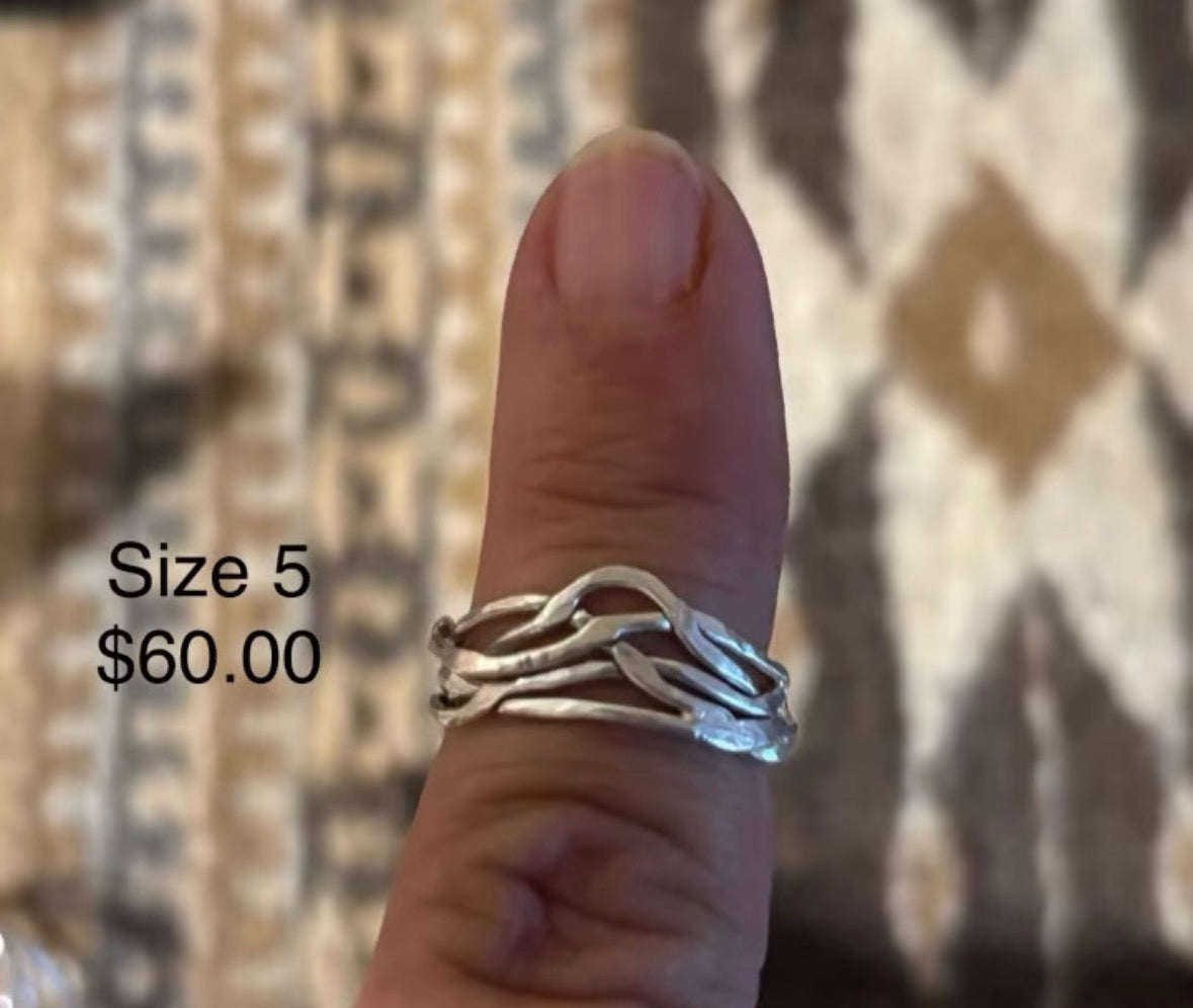 Sterling silver ring