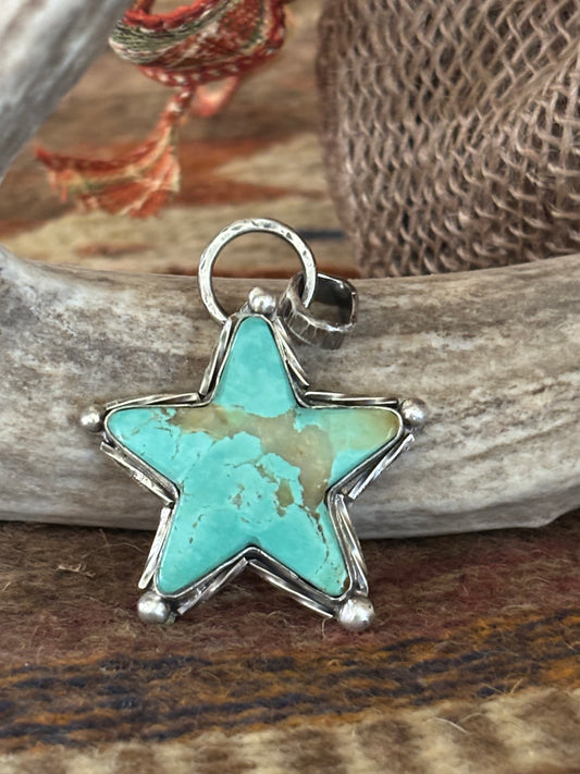 Turquoise Star Pendant