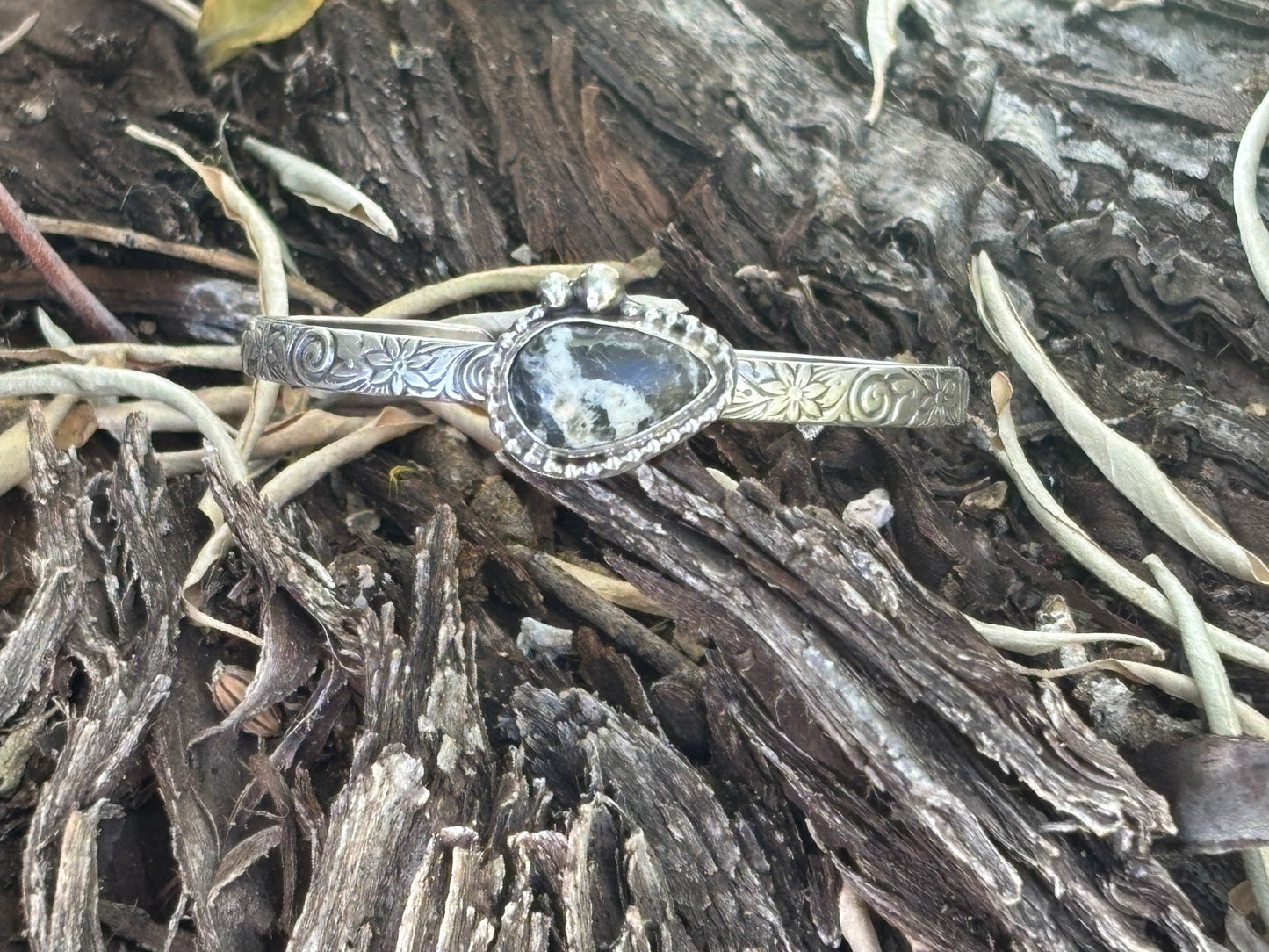 White Buffalo Cuff