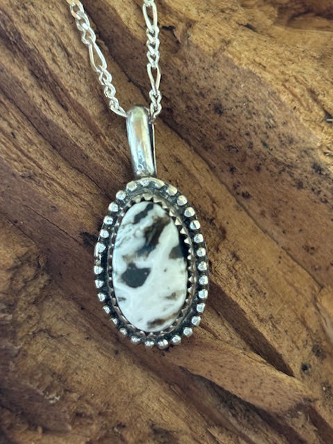 White Buffalo Necklace