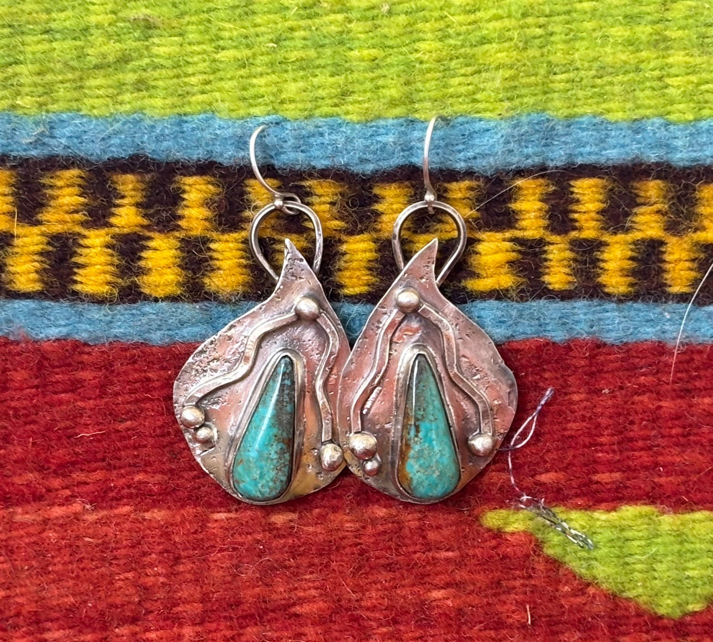 Sterling SIlver and Turquoise Earrings