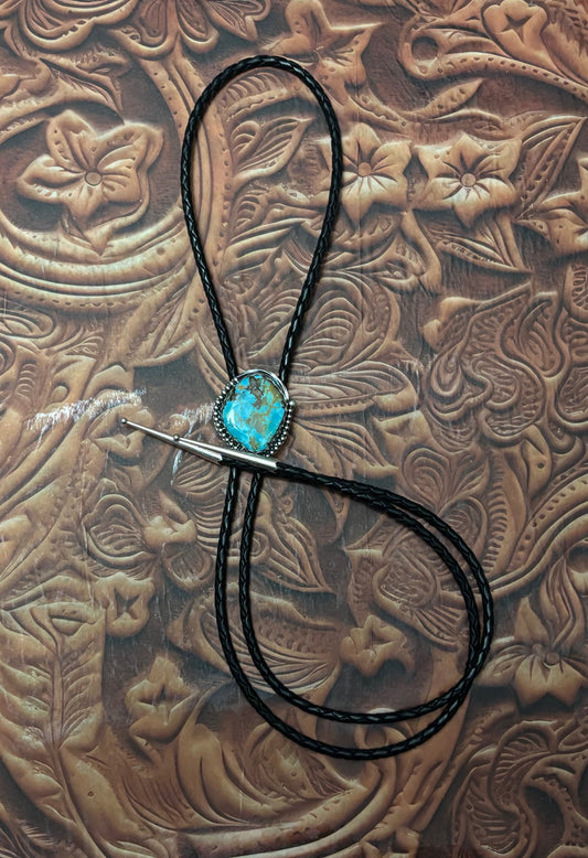 Turquoise Bolo TIe